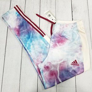 Adidas Tiro 21 Soccer Track Pants Men's Size Medium HI3382 Tie Dye